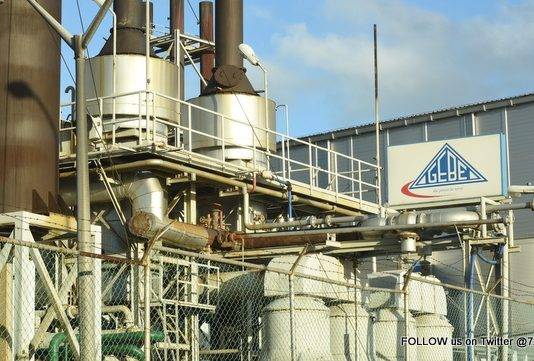 Minister of VROMI Angel Meyers Tours GEBE Power Plant