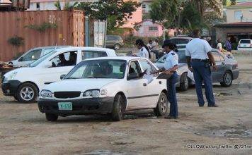 The Police reminds the general public that traffic controls on unpaid road tax has begun