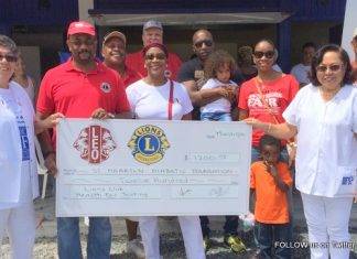 Lions Club thanks Diabetic Foundation for support at Health & Wellness Fair
