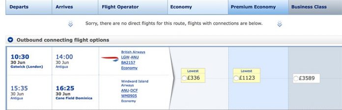 British-Airways-Dominica