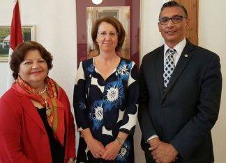 Belgian Minister Councillor visits Cabinet of Minister Plenipotentiary of St. Maarten