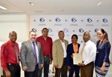 PJIA receives Aerodrome Certificate from Minister Arrindell