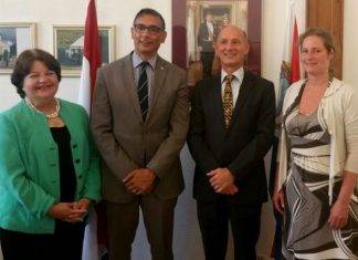 Courtesy visit to Minister Plenipotentiary by Venezuela Ambassador
