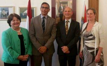 Courtesy visit to Minister Plenipotentiary by Venezuela Ambassador