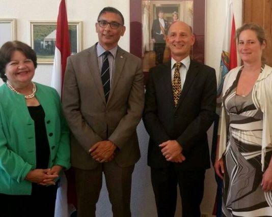 Courtesy visit to Minister Plenipotentiary by Venezuela Ambassador