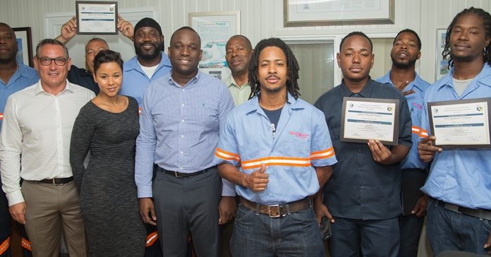 New Recruits Join Crane Team at Port St. Maarten and Complete Certification as Crane Operators