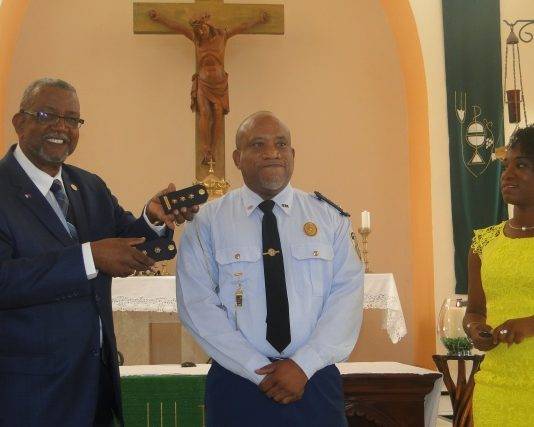 Police chief honored