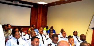Frans praises police officers as they receive decrees, resources, insurance