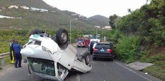 Another accident on Link One road.