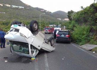 Another accident on Link One road.