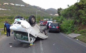Another accident on Link One road.