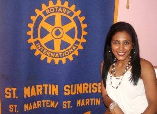 Rotary Sunrise inducts new member Debbie Karani