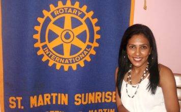 Rotary Sunrise inducts new member Debbie Karani