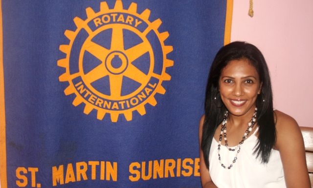 Rotary Sunrise inducts new member Debbie Karani