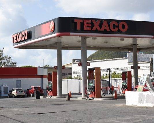 Attempted robbery on Texaco gas station