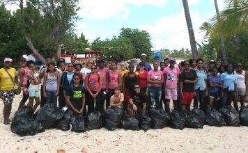 Massive amounts of trash found during school cleanups