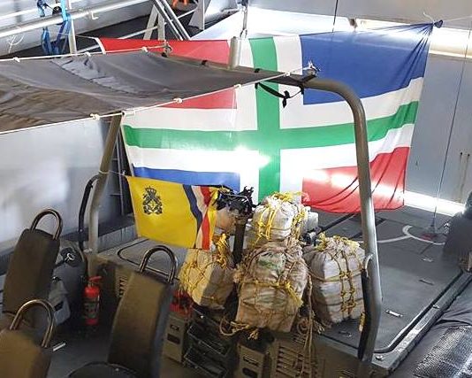 128 kilo cocaïne uit het water gehaald