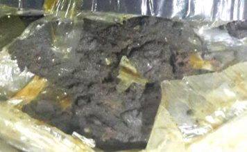 POLICE SEIZE LARGE QUANTITY OF HASHISH