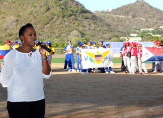 Minister Jacobs officially opens Little League tournament