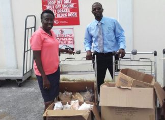 Airport, Customs, Nature Foundation seize illegally transported Conch