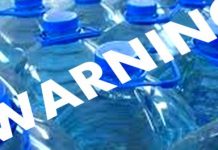 ALL ISLAND PURIFIED BOTTLED WATER MUST BE REMOVED FROM SHELVES