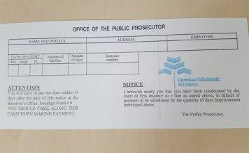 Over NAf. 290.000 in fines issued in first half of 2016
