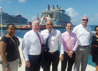 Port St. Maarten Reiterates Investments in local Entrepreneurship for Cruise Experience to CIBC Officials