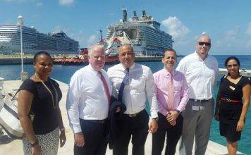 Port St. Maarten Reiterates Investments in local Entrepreneurship for Cruise Experience to CIBC Officials