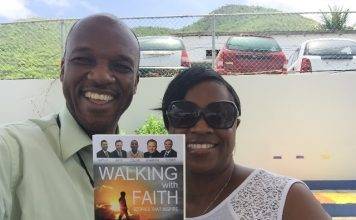 Daniel Collins author receives assistance from MP Marlin-Romeo for “Walking with Faith”
