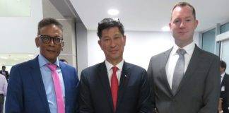 Minister Lee meets with Aruba’s Health Minister and AZV representatives