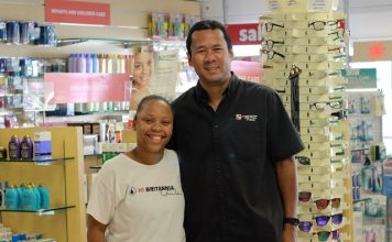 Orange Grove pharmacy supports K1 Britannia Foundation