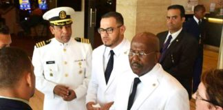 PM Marlin attends inauguration of DR President Medina
