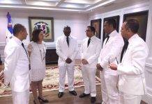 El Primer Ministro Marlin viajó a juramentación del presidente Danilo Medina