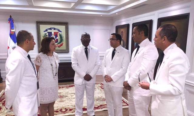 El Primer Ministro Marlin viajó a juramentación del presidente Danilo Medina