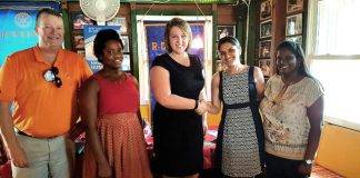Rotary Club welcomes Phi Chi fraternity