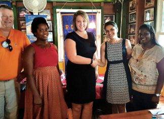 Rotary Club welcomes Phi Chi fraternity