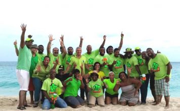 UP show unity at Team Building event