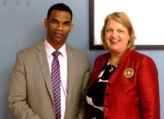 US Consul General pays courtesy visit to Minister Meyers
