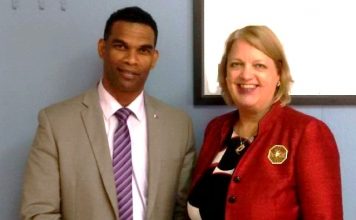 US Consul General pays courtesy visit to Minister Meyers