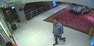 Three suspects robbed and destroy a slot machine at Starz Casino