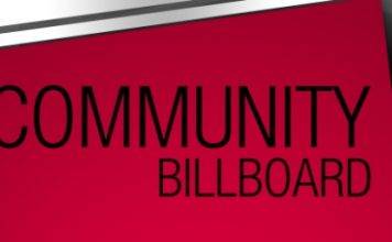 COMMUNITY BULLETIN BOARD