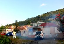 71 premises visited in Betty’s Estate. Out of 28 One in five homes with mosquito larvae