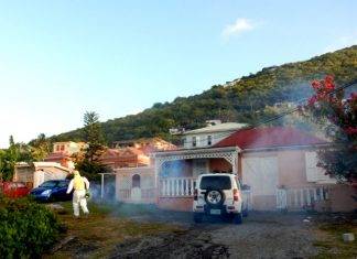 71 premises visited in Betty’s Estate. Out of 28 One in five homes with mosquito larvae