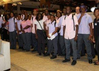 St. Maarten Tourist Bureau Hosts Sundial Students