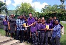 Cantave visits MLK on school book tour