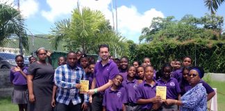 Cantave visits MLK on school book tour