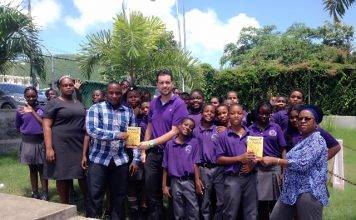 Cantave visits MLK on school book tour