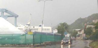Port St. Maarten and Ministry VROMI Resolve Rainwater Issue at Pedestrian Sidewalk near Bobby’s Marina