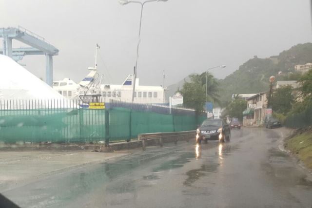 Port SXM Area of rainwater settling now resolved