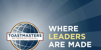 Disciples Toastmasters club end of term celebration